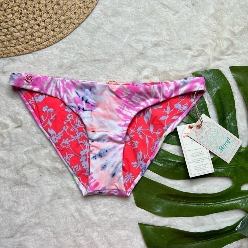 Maaji Reversible Rainbow Flirt Hipster Bikini Bottom